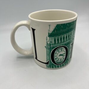 STARBUCKS 16-oz London England 2002 City Mug Collector Coffee Series
